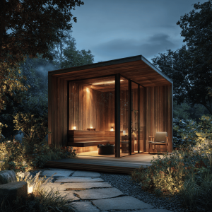 infrarød sauna